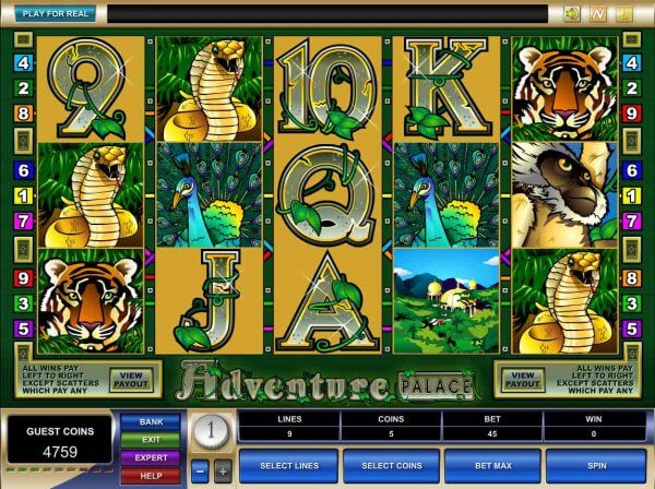Wanted Adventure Palace Free Online Slots House