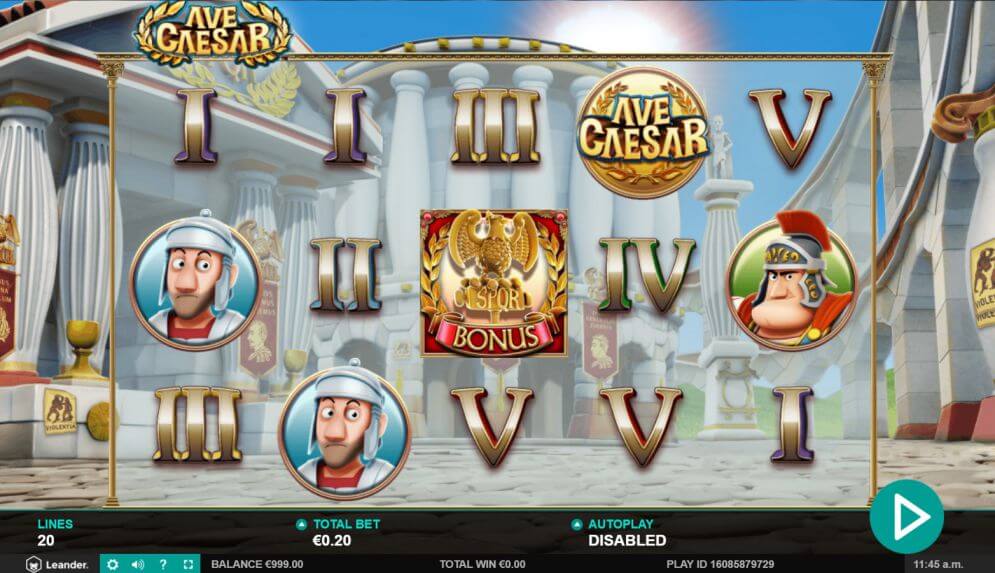 Ave Caesar Slot Gameplay