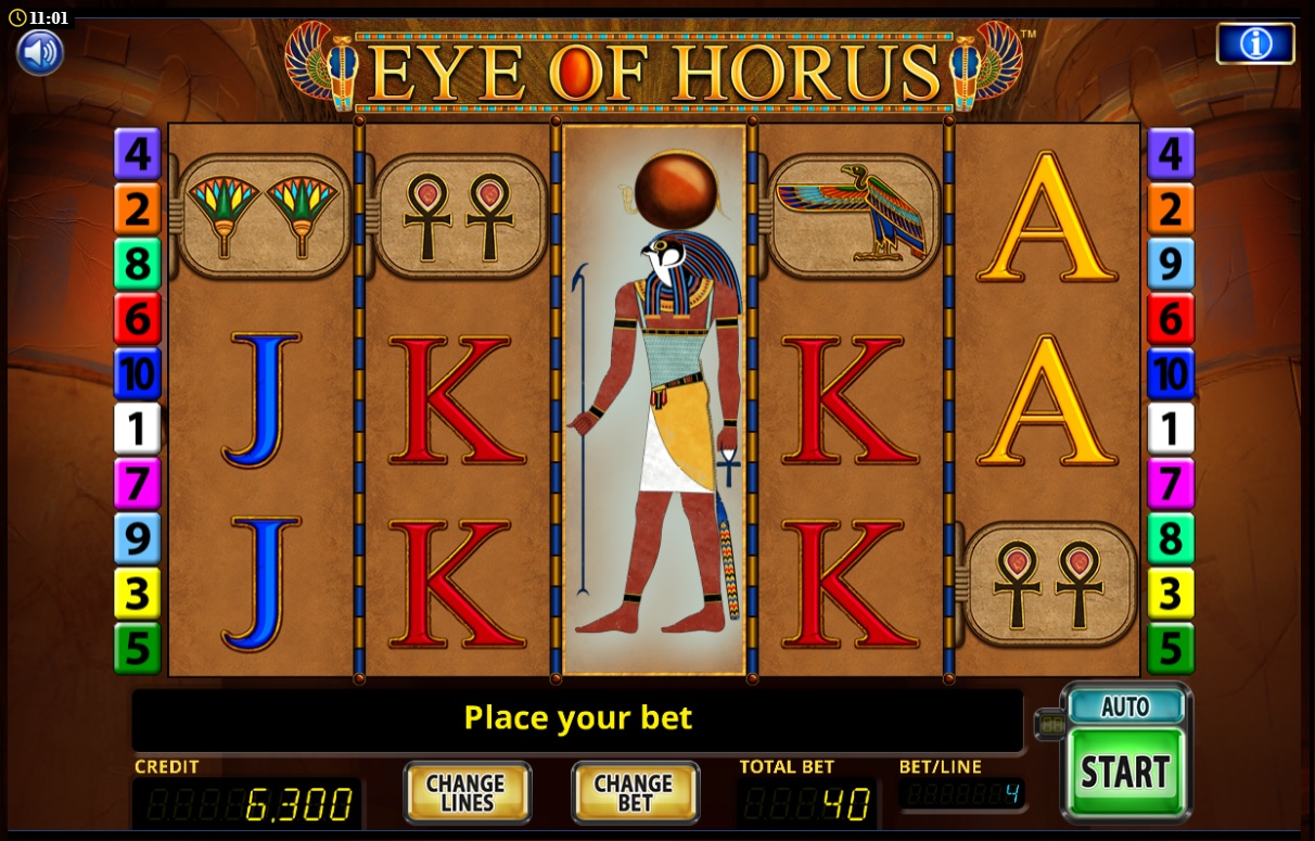 Eye of Horus Bonuses