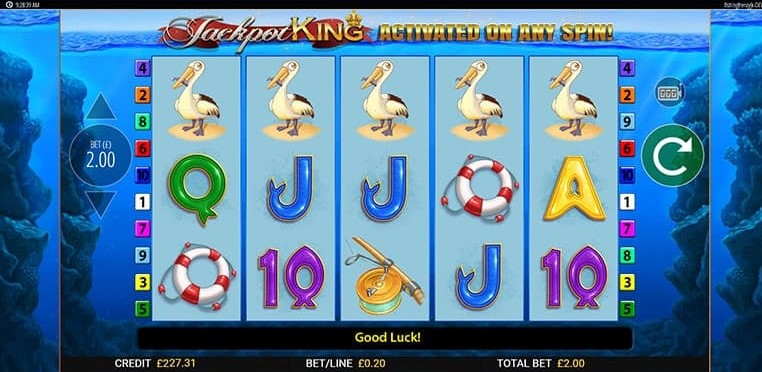 Fishin’ Frenzy Jackpot King Slot Online
