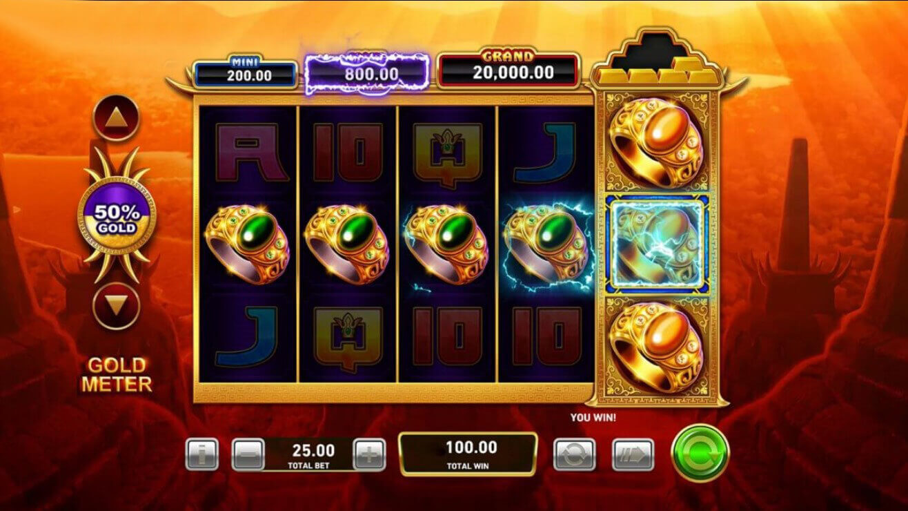 Gold Pile Tigers Pride Slot Gameplay