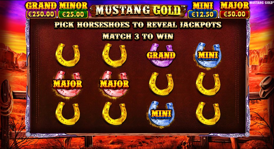 Mustang Gold Slots Reels