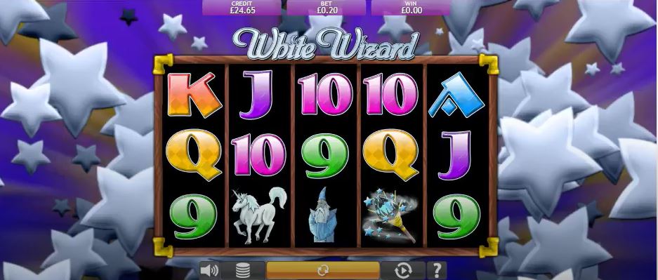 White Wizard Jackpot Slot Gameplay