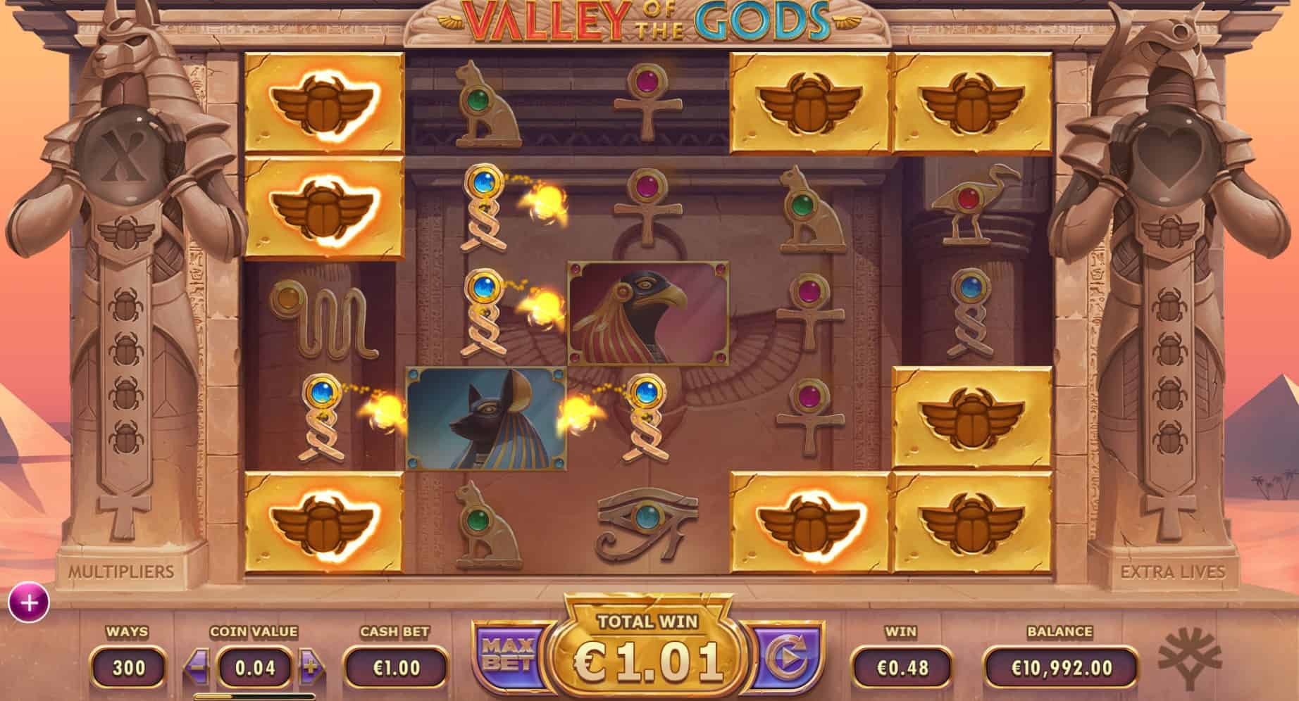 Valley of the Gods Slot Game