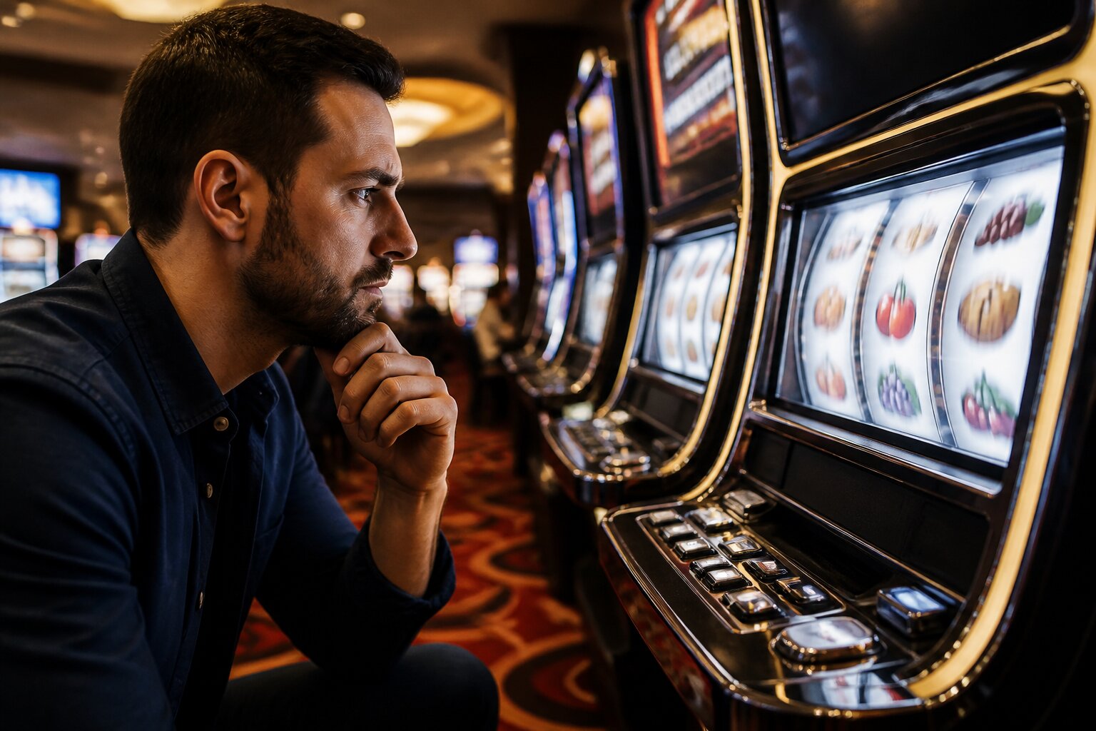 Slot Machine About To Hit