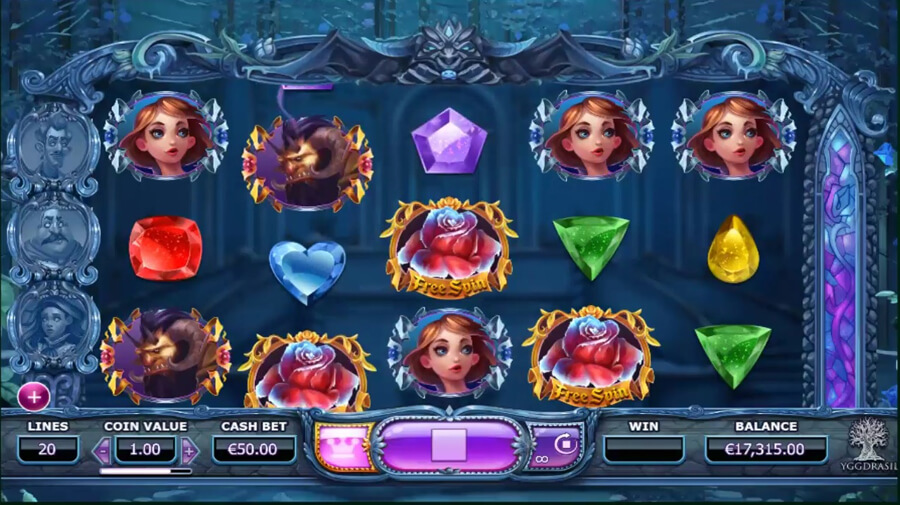 Beauty and the Beast Free Slots