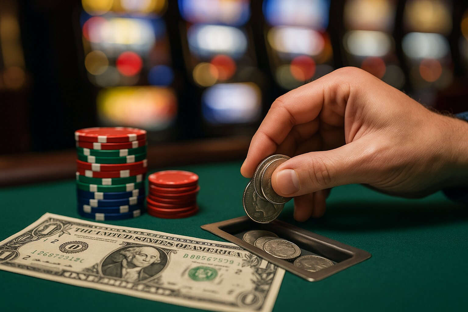 Can You Use Change at a Casino? Coin & Note Policy Explained