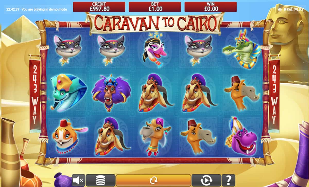 Caravan to Cairo Jackpot Slot Machine