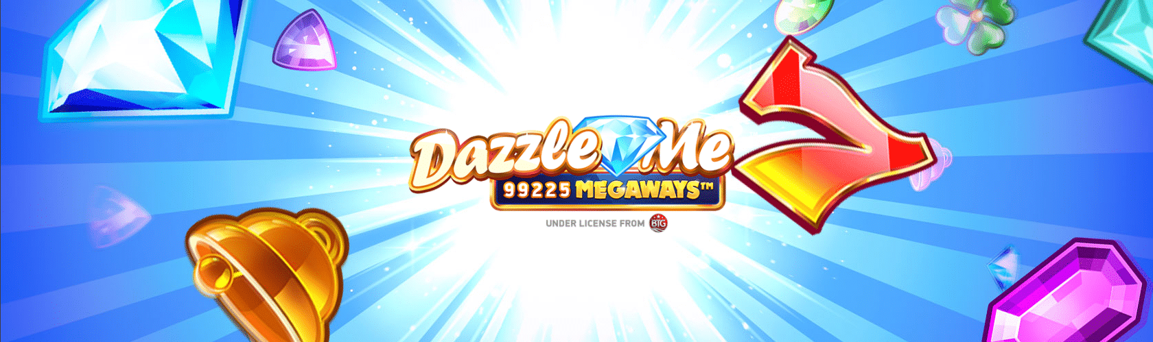 Dazzle Me Megaways Slot Banner