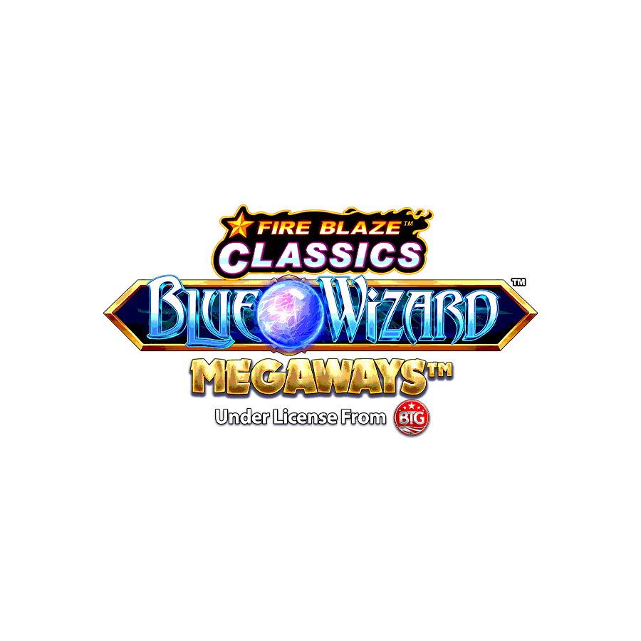 Fire Blaze: Blue Wizard Megaways Slot Banner