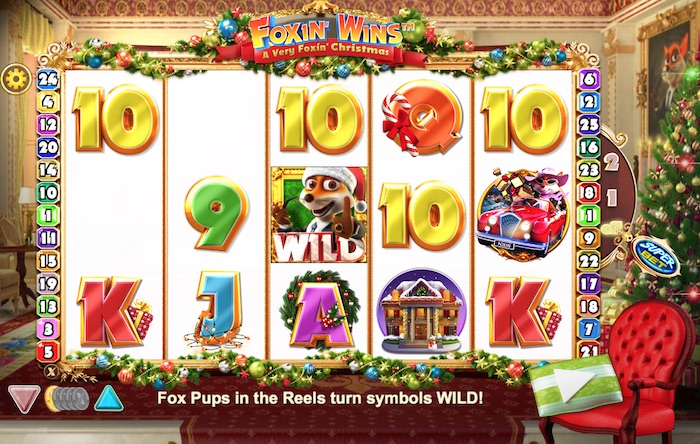 Foxin' Wins Christmas Slot Gameplay