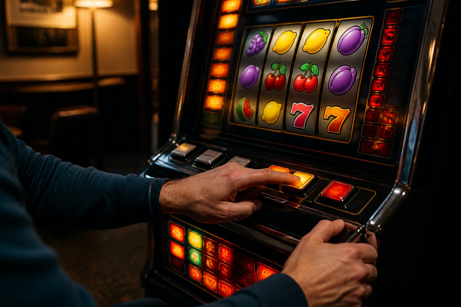 Play Fruit Machine Games Online With Holds & Nudges: What Does It Mean?