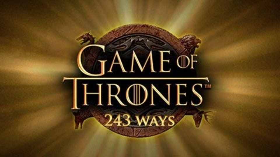Game of Thrones 243 Ways Slot Banner