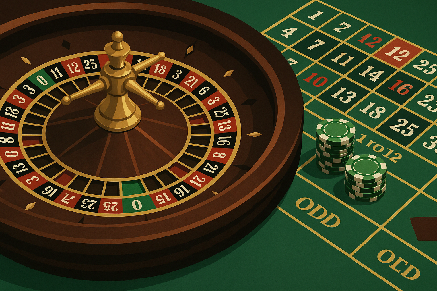 Green Payouts in Roulette Explained: Odds, Bets & House Edge Guide