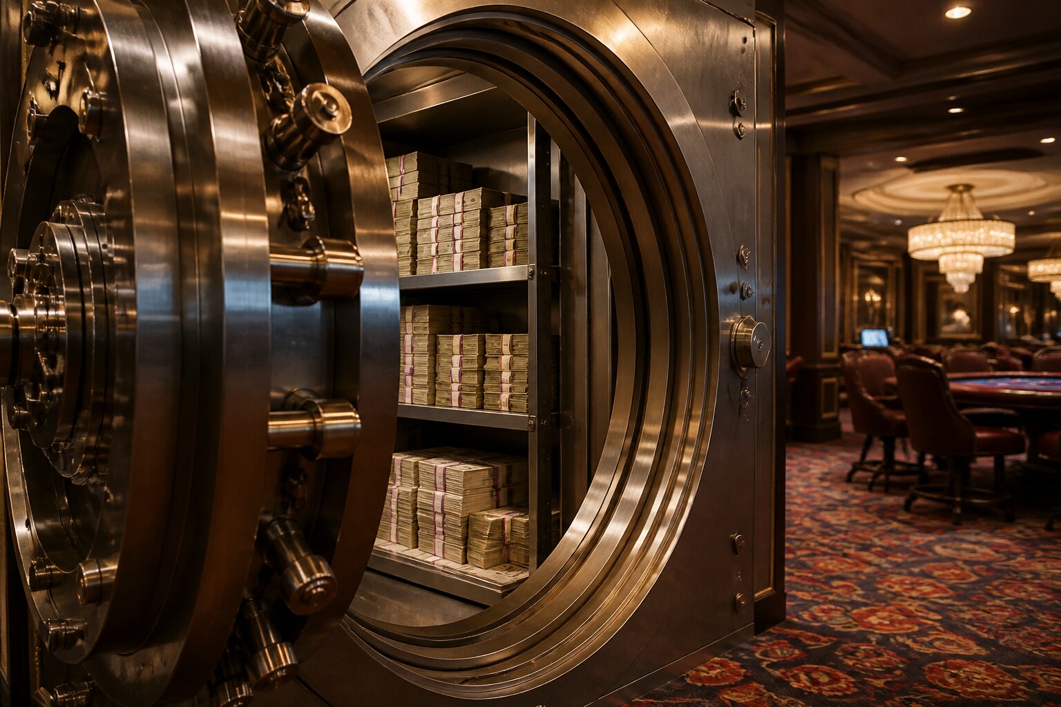 How Much Cash Does a Casino Have on Hand? Casino Vault Facts UK