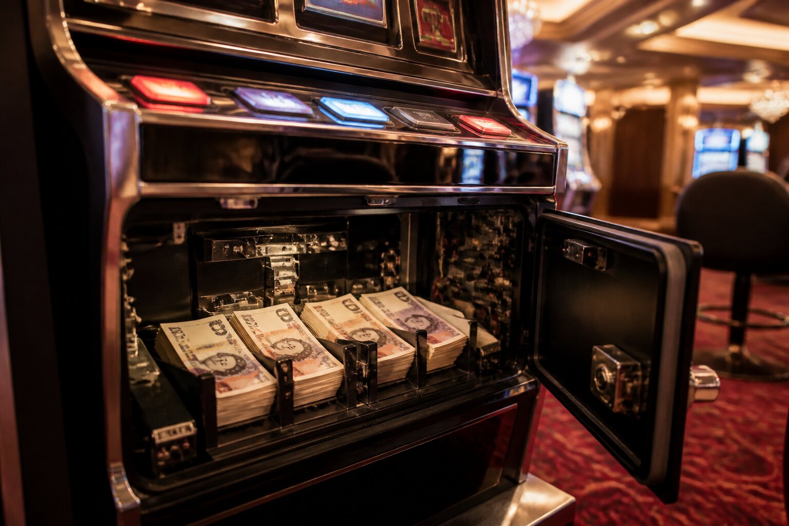 How Much Money a Slot Machine Holds: Impact on Cashing Out
