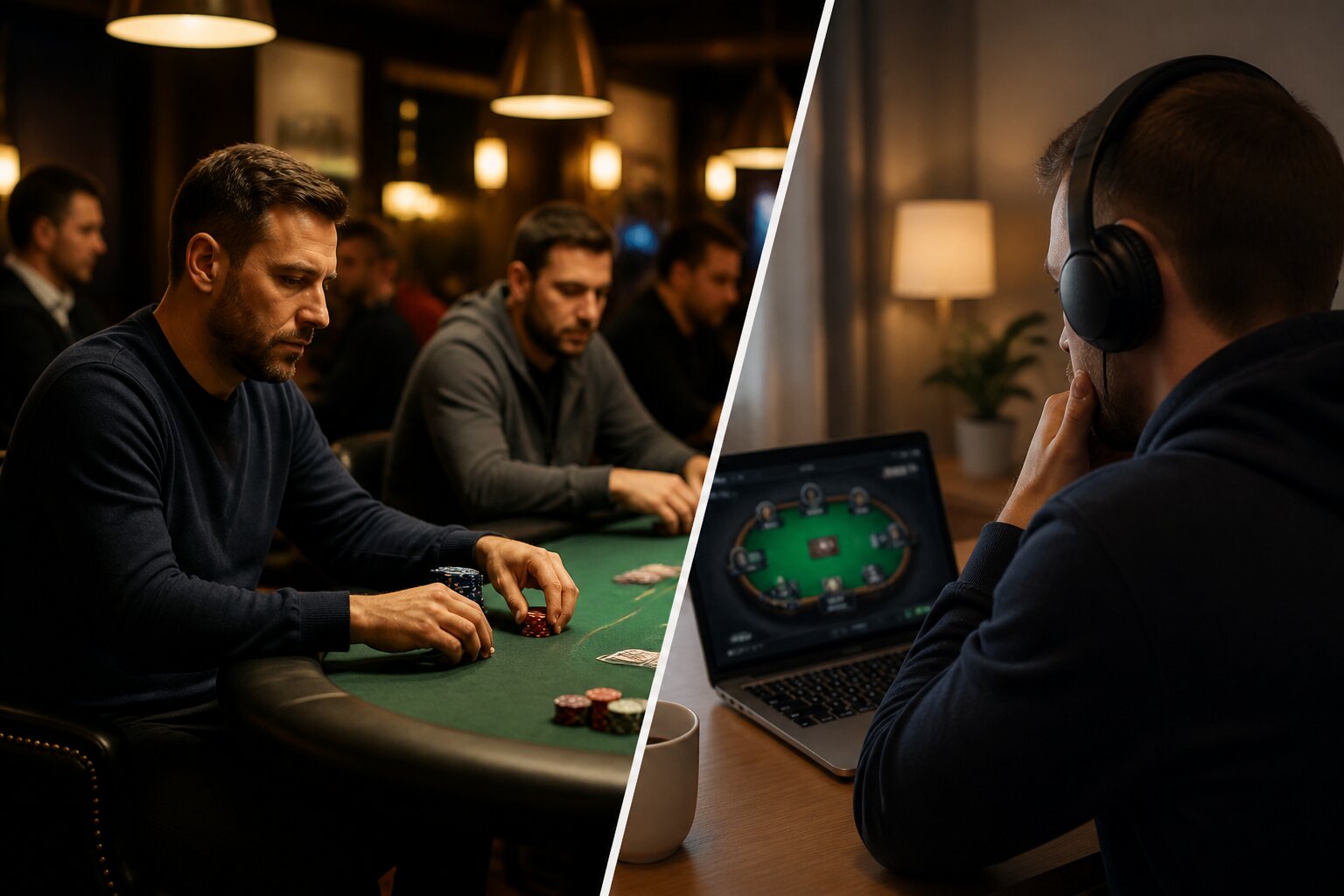 Is Online Poker Harder Than Live Poker? Key Differences Explained