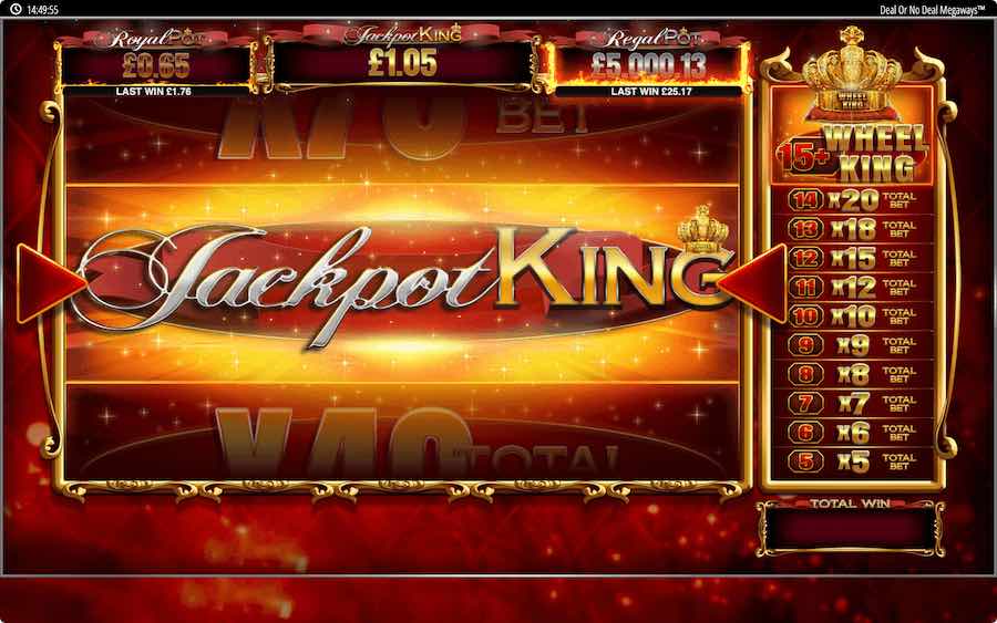 jackpot king casino