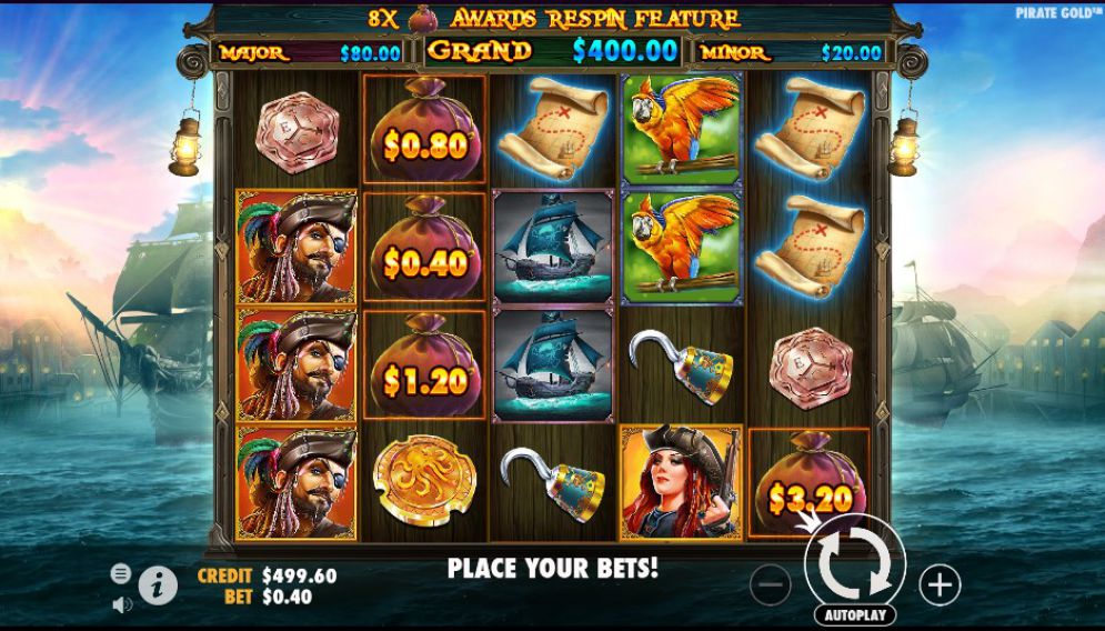 pirate gold gameplay
