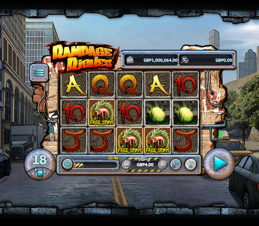 Rampage Riches Free Slots
