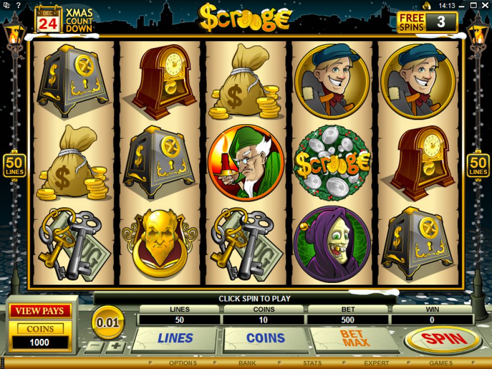 Scrooge Slots Game
