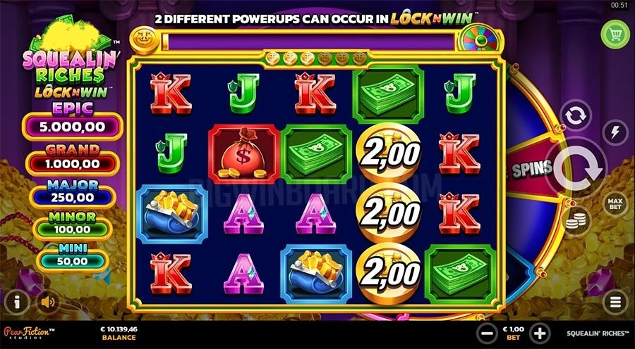 Squealin' Riches Slot Gameplay