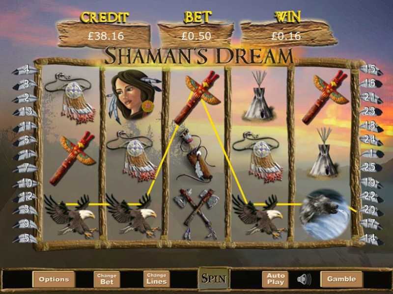 Shaman Spirit Jackpot Slot Game