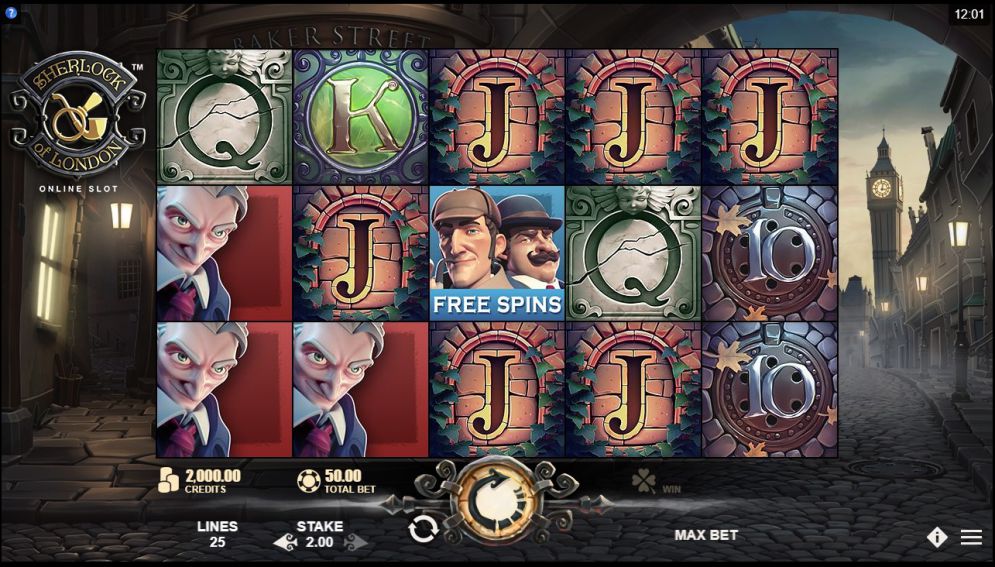 Sherlock of London Slot Game