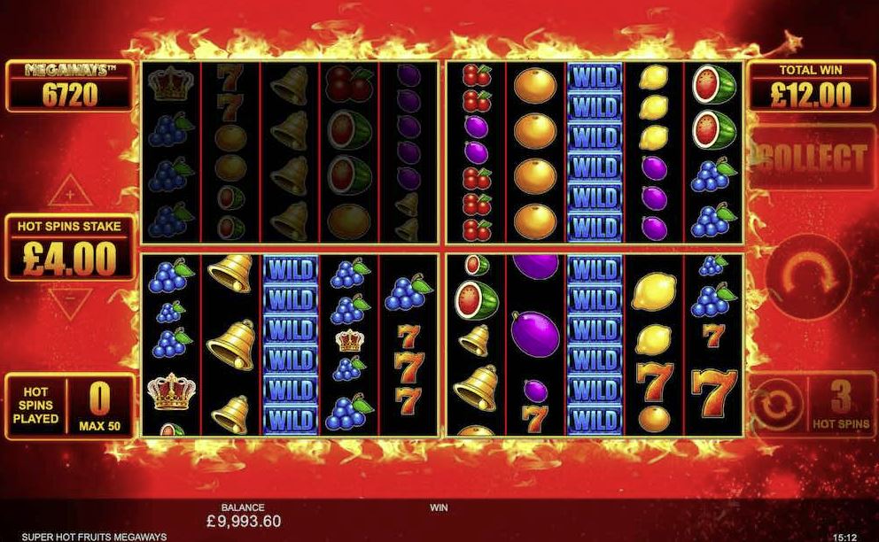 Super Hot Fruits Megaways Slot Gameplay