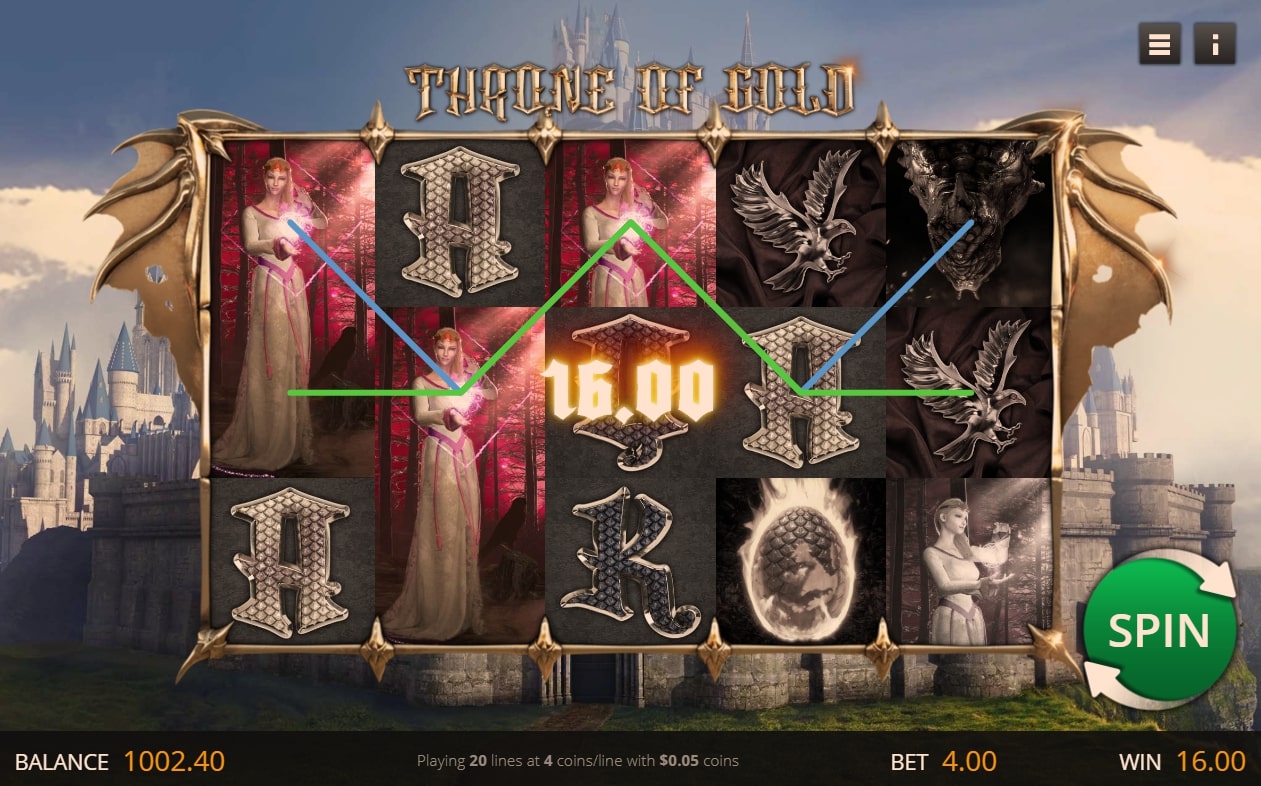 Throne of Gold Slots Online