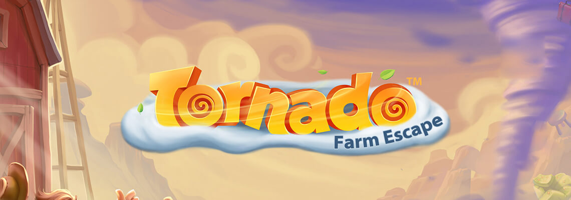 Tornado Farm Escape Slot Banner