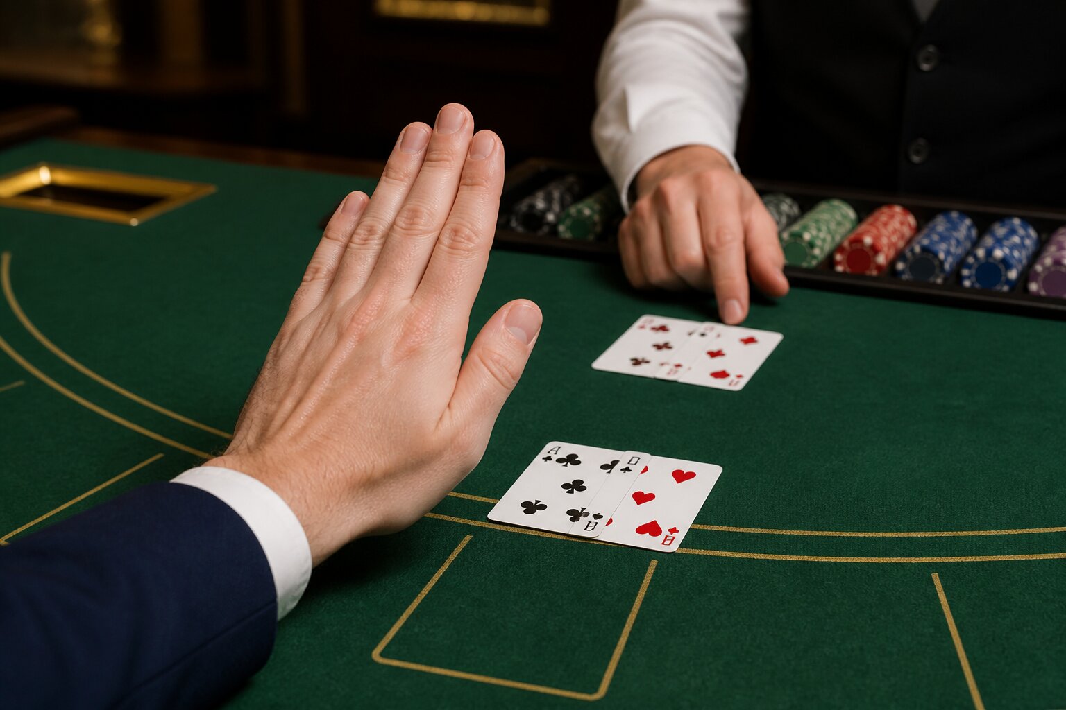 What Does Stand Mean in Blackjack? When Should You Stand Explained